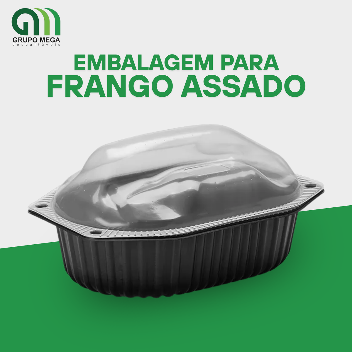 FRANGO ASSADO - EMBALAGEM PLÁSTICA (10 unidades)