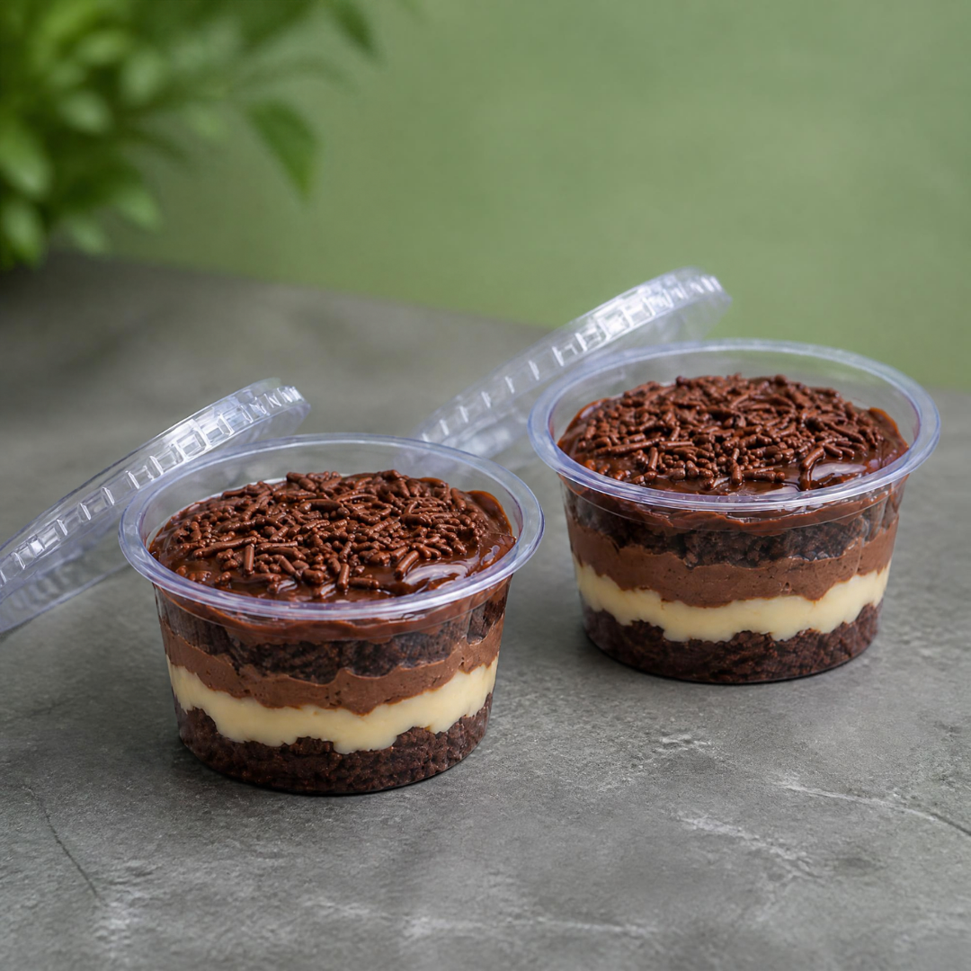 POTE 250ML - BOLO NO POTE (50 unidades)