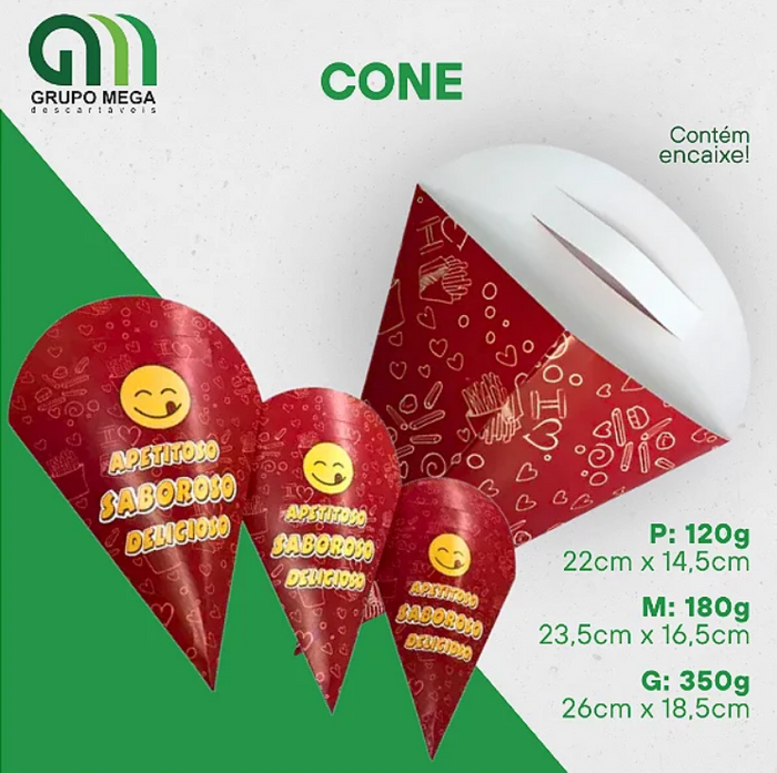 CONE - 50 UNIDADES