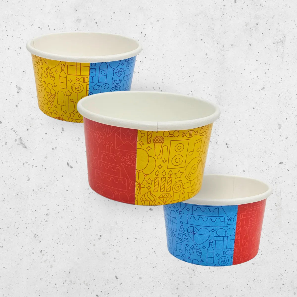 Pote 80ml Festa Kids – 150 unid
