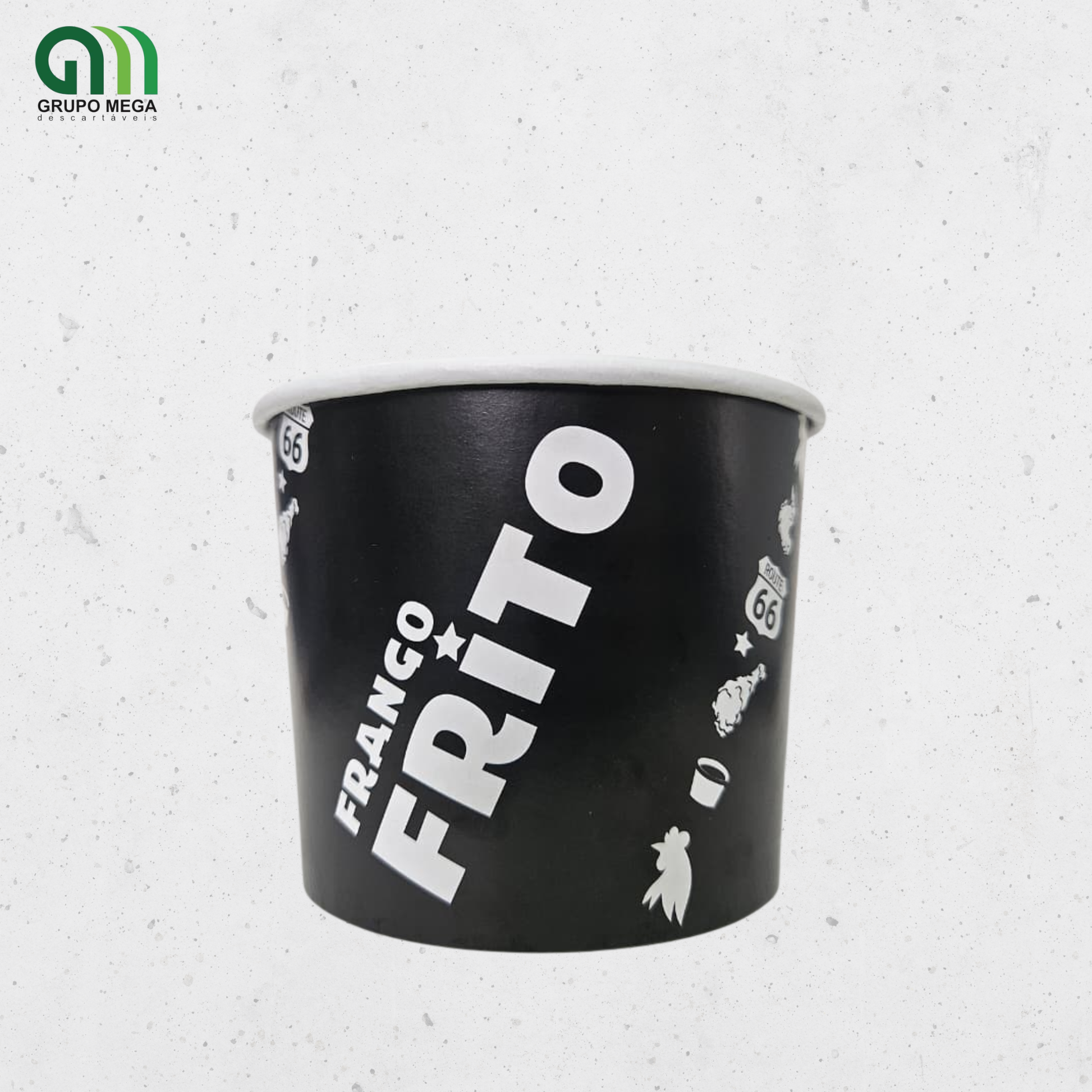 Potes para Frango Frito - Gold Black