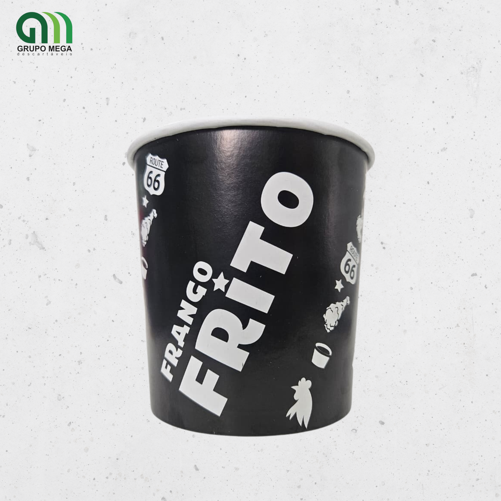 Potes para Frango Frito - Gold Black