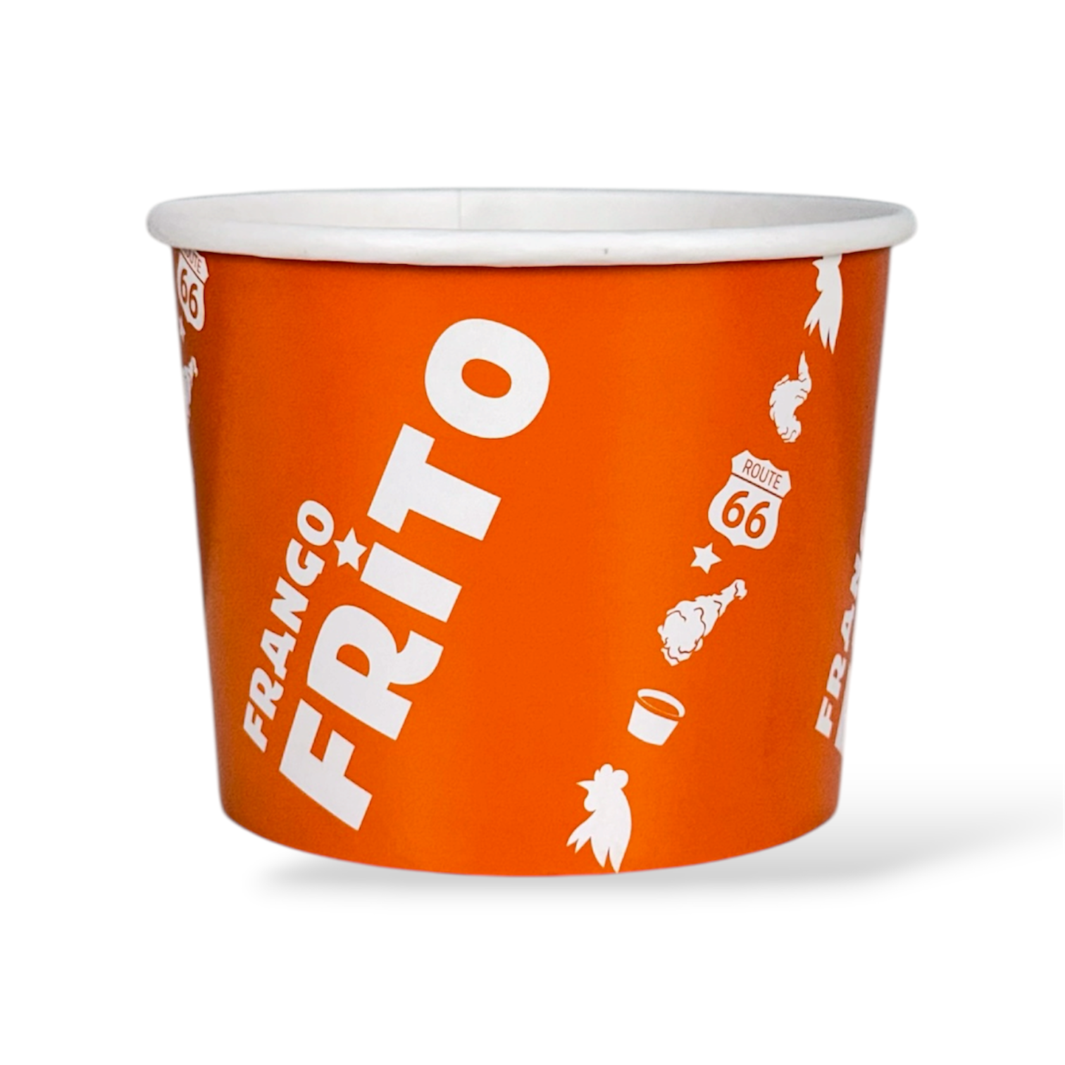 Potes para Frango Frito - Gold Orange