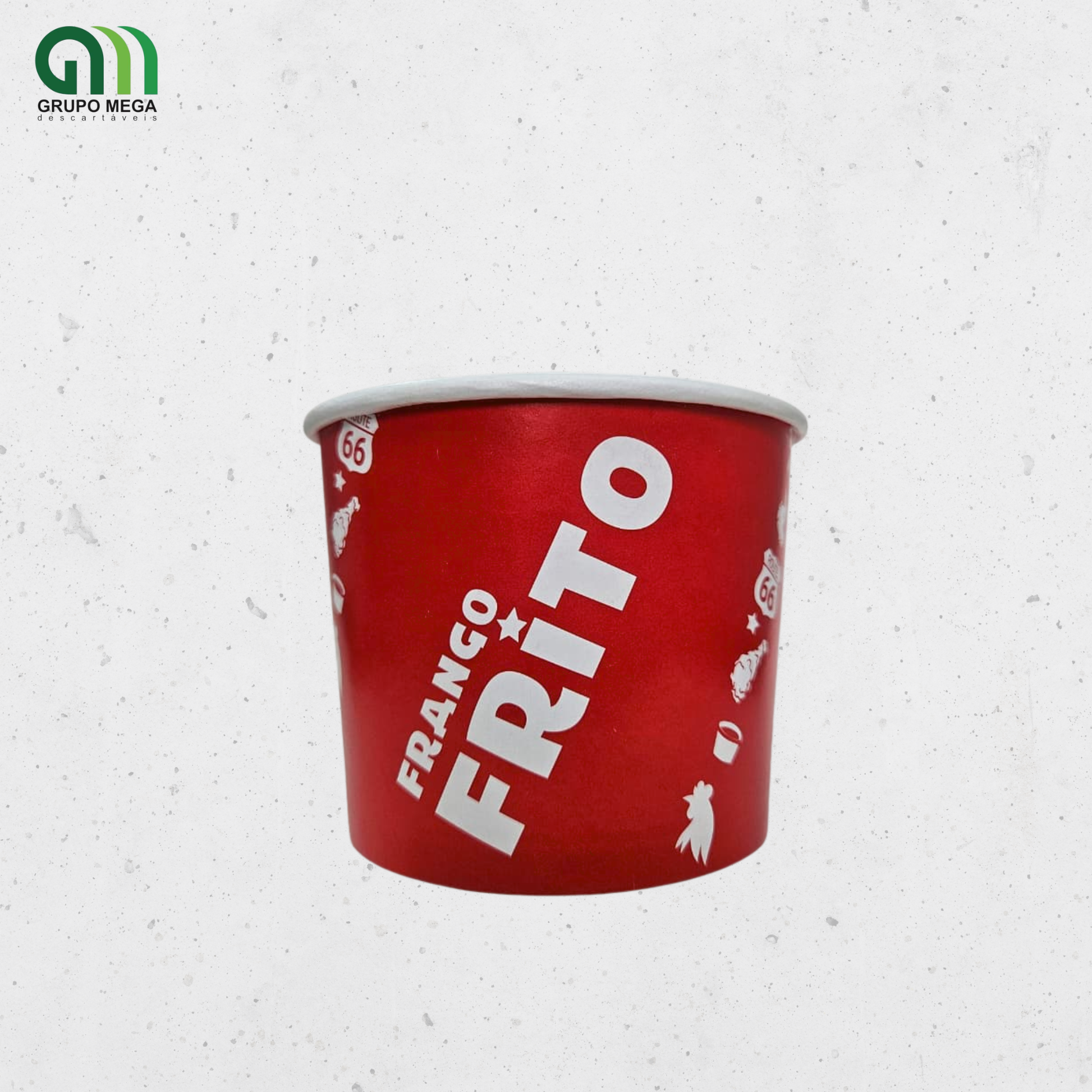 Potes para Frango Frito - Gold Red