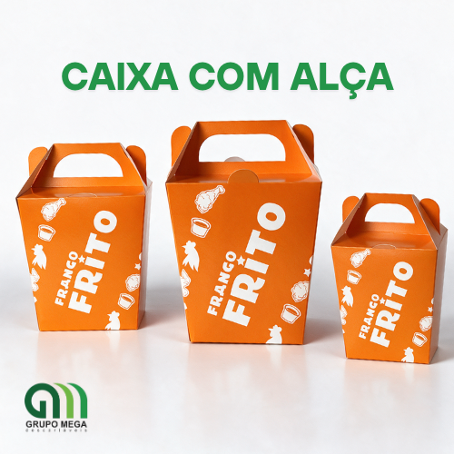 CAIXA COM ALÇA GOLD - 20 UNIDADES