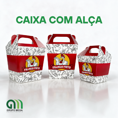 CAIXA COM ALÇA - 20 UNIDADES