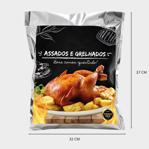 Embalagem Térmica para Frango Assado - 20 unidades