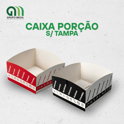CAIXA PORÇÕES 500G GOLD - 25 UNIDADES