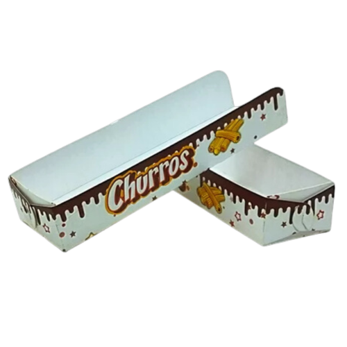 EMBALAGEM PARA CHURROS - 100 A 500 UNIDADES