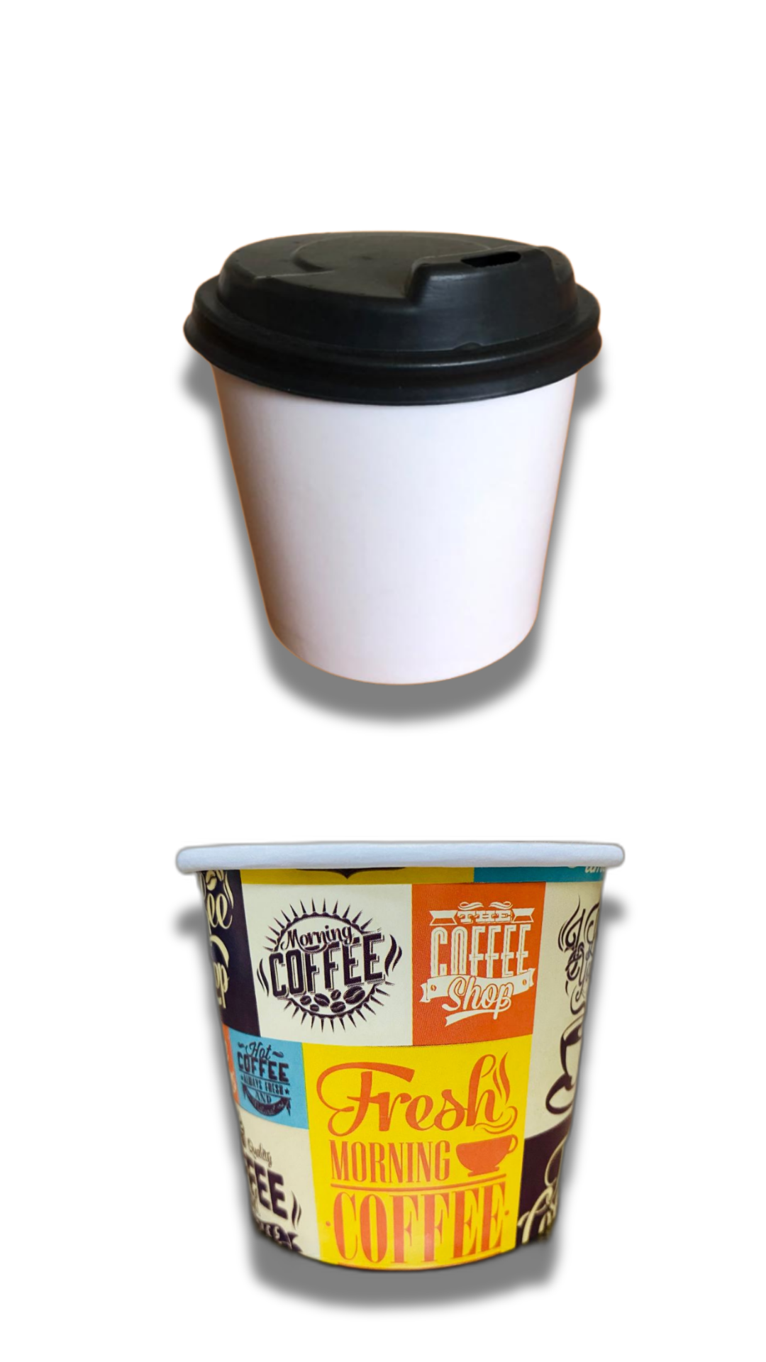COPO PARA CAFÉ 180ML - 140 UNIDADES (SEM TAMPA)