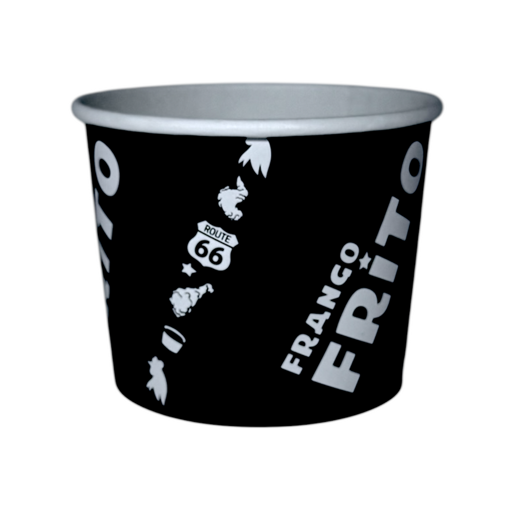 Potes para Frango Frito - Gold Black