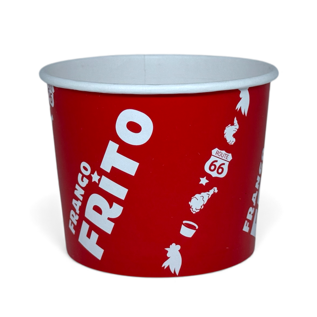 Potes para Frango Frito - Gold Red