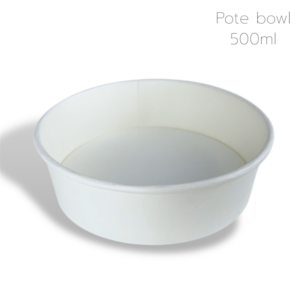 BOWL 500 ML BRANCO - 50 UNIDADES
