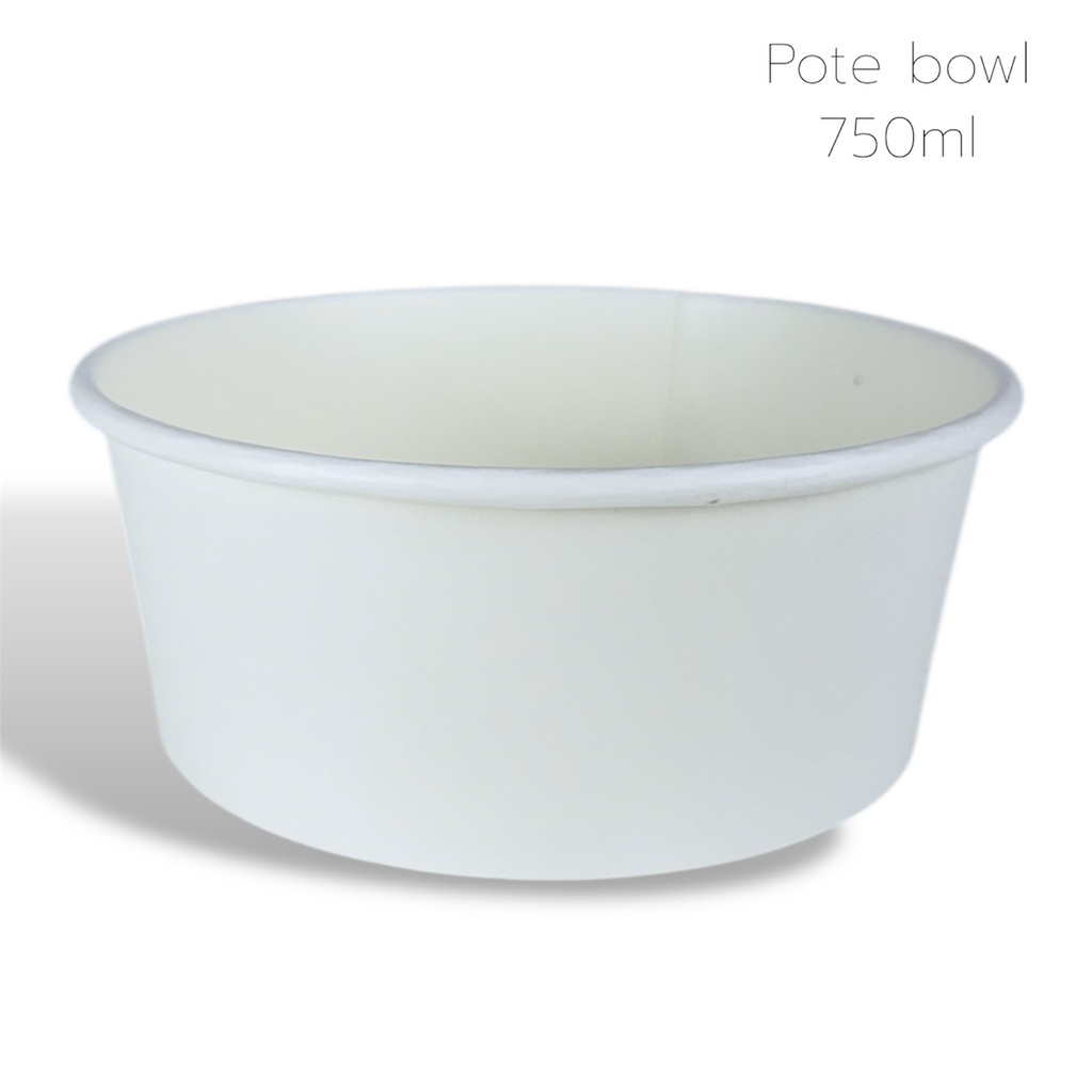 BOWL 750 ML BRANCO - 50 UNIDADES