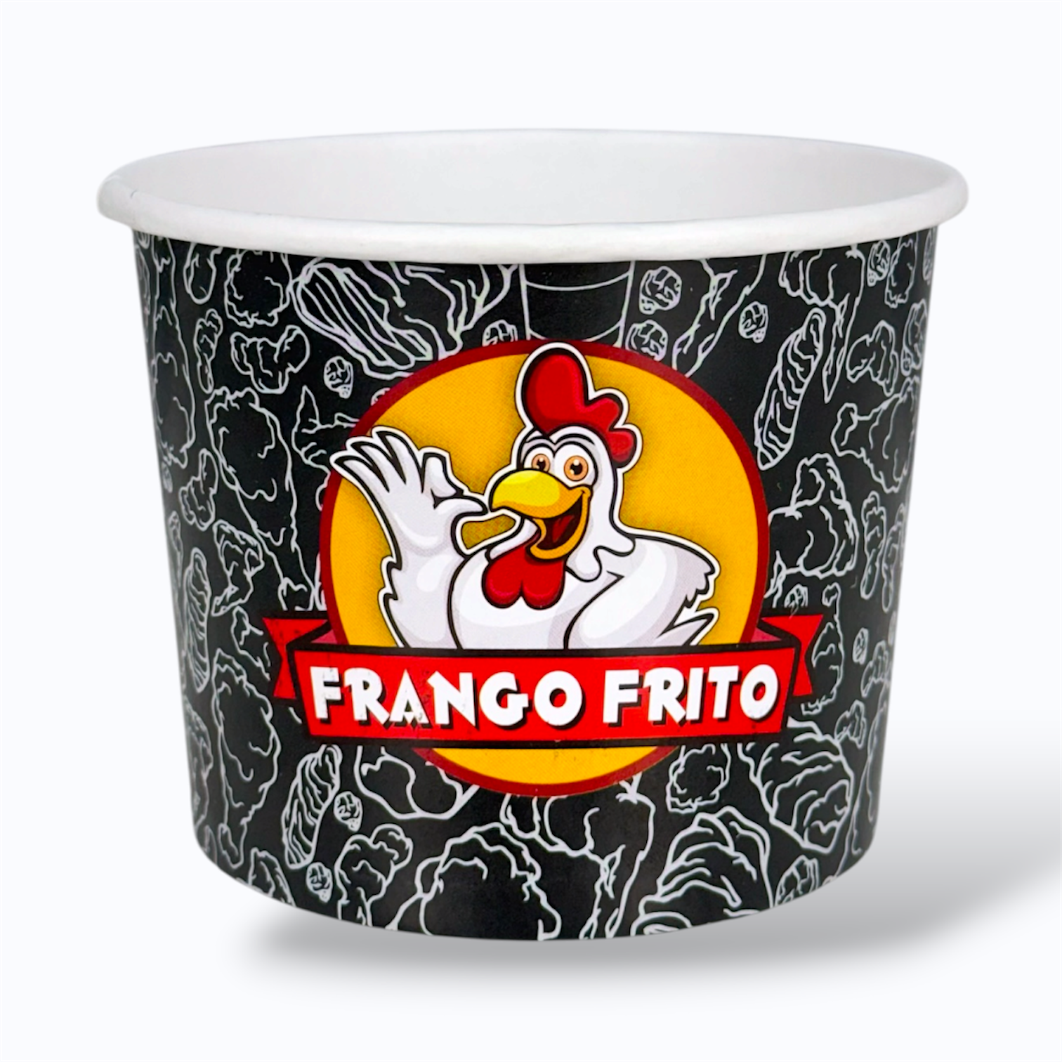 Potes para Frango Frito - Mega Preto