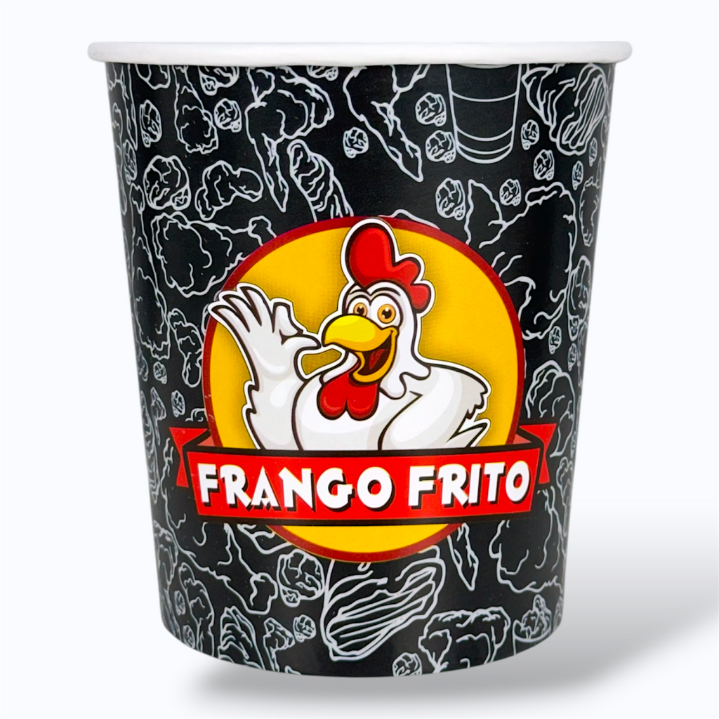 Potes para Frango Frito - Mega Preto