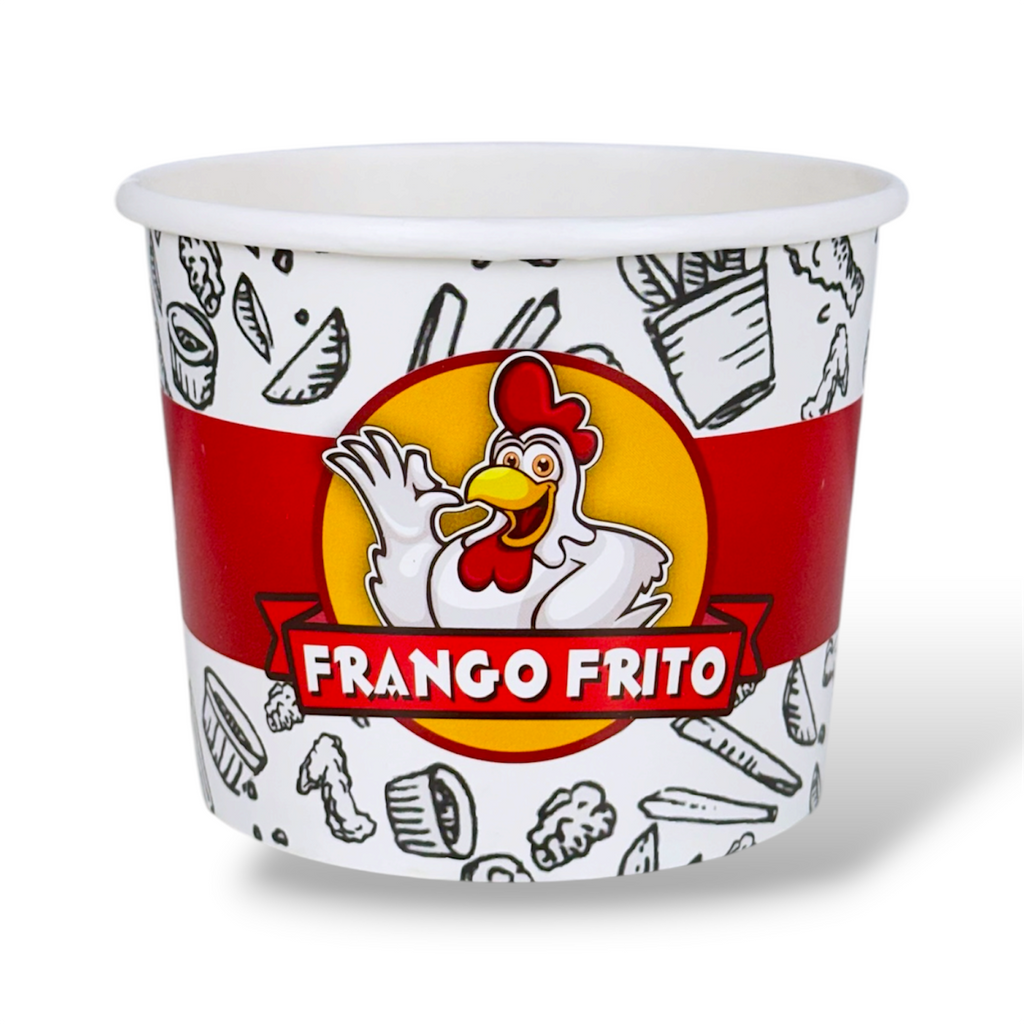 Potes para Frango Frito - Mega Vermelho