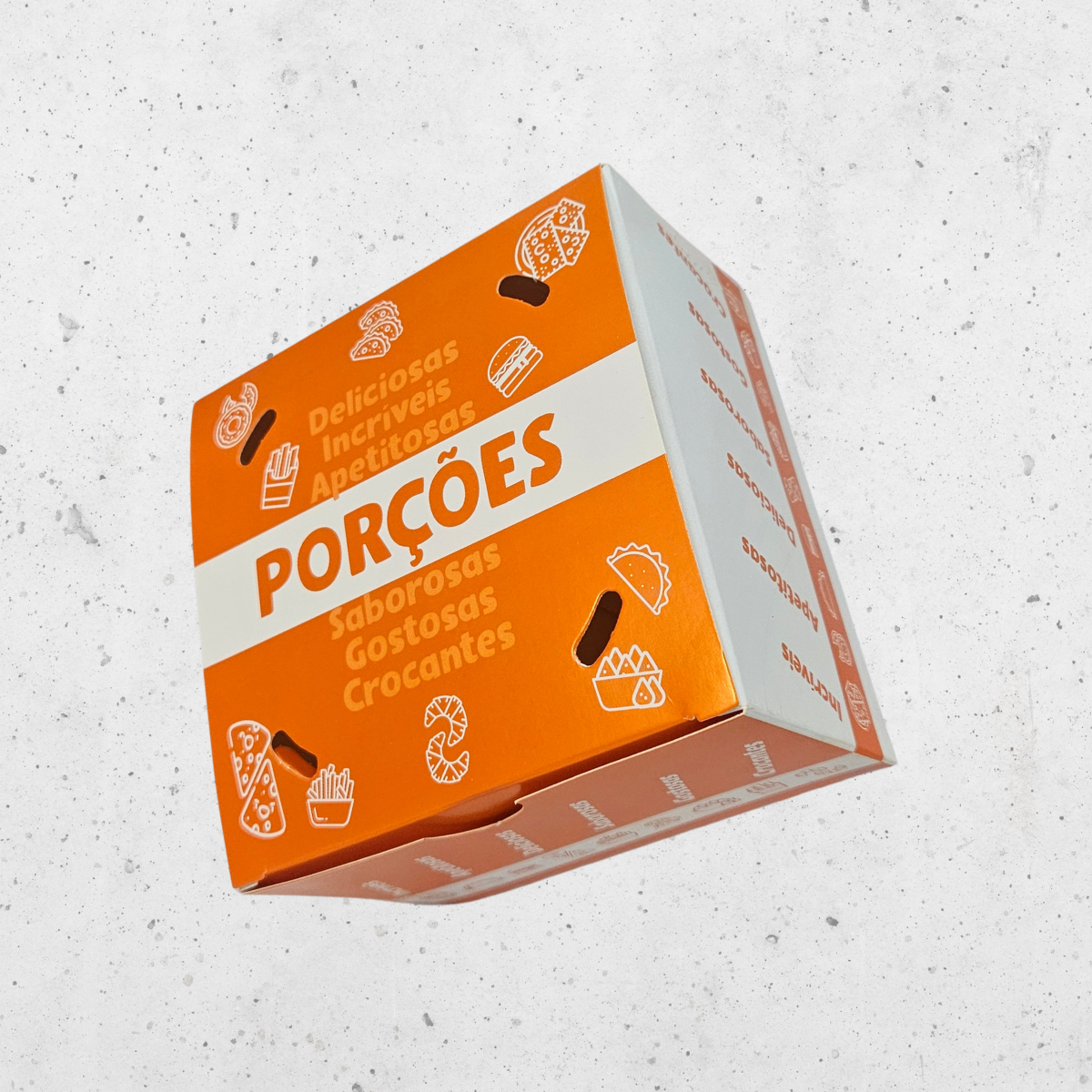 CAIXA PARA PORÇÕES 500G E 1KG - 25 unidades