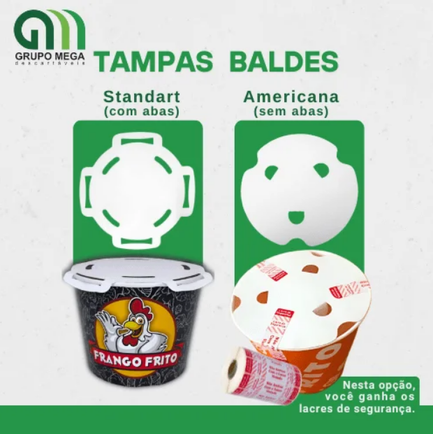 TAMPAS PARA BALDES
