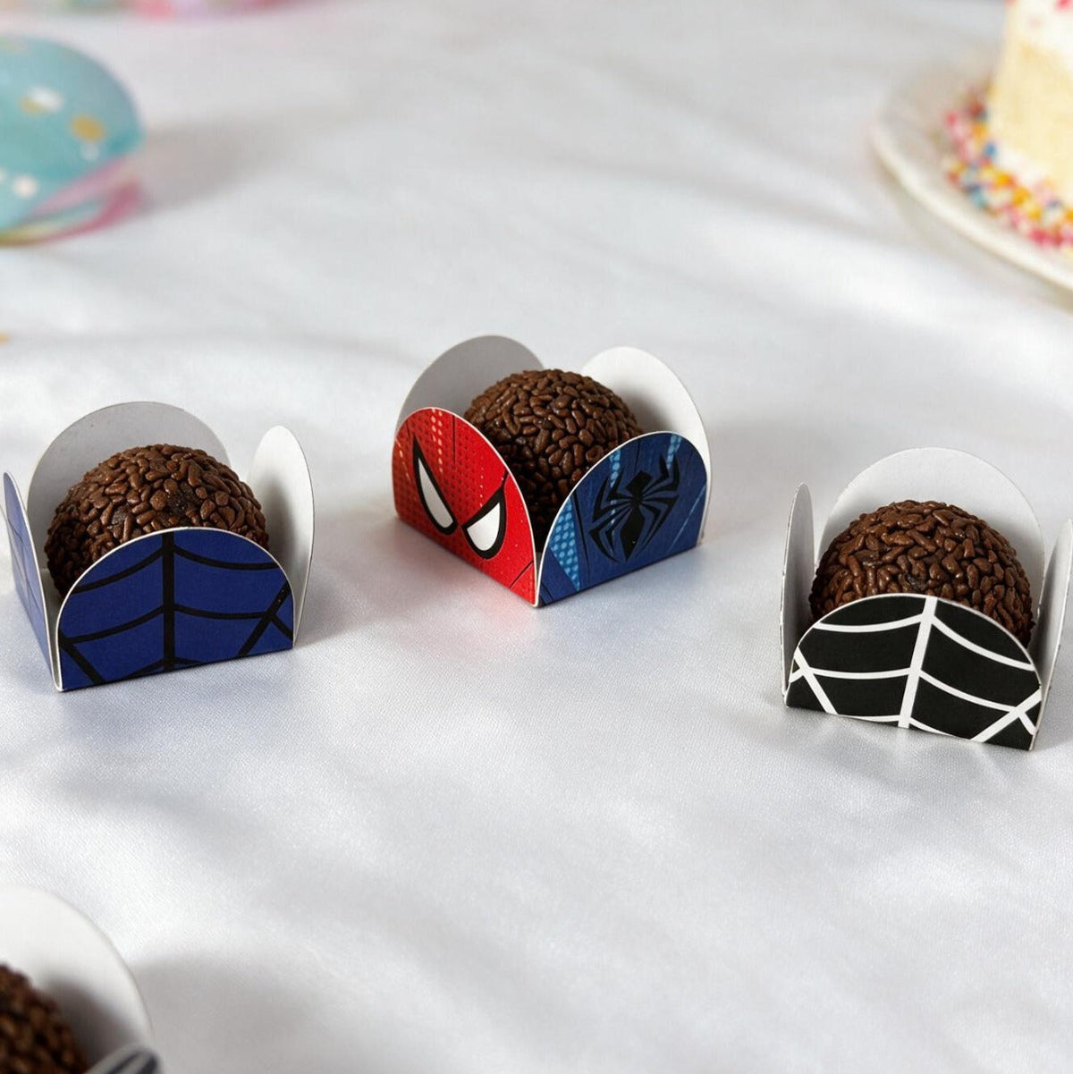 FORMINHA PÉTALA 3x3 - HOMEM ARANHA