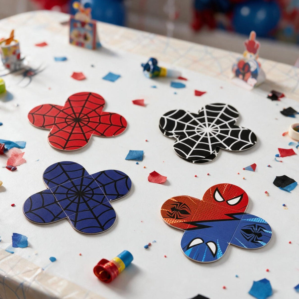 FORMINHA PÉTALA 3x3 - HOMEM ARANHA
