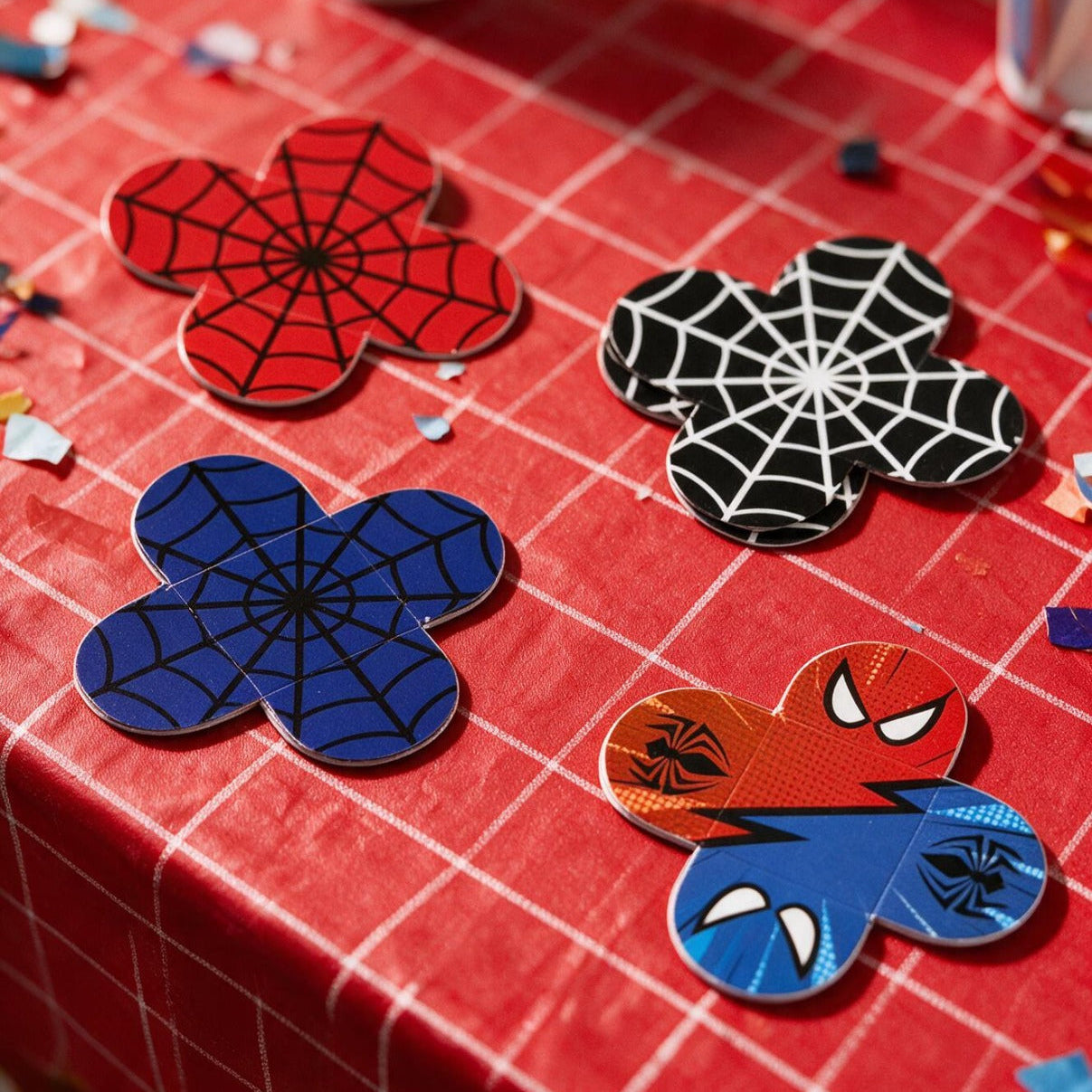 FORMINHA PÉTALA 3x3 - HOMEM ARANHA