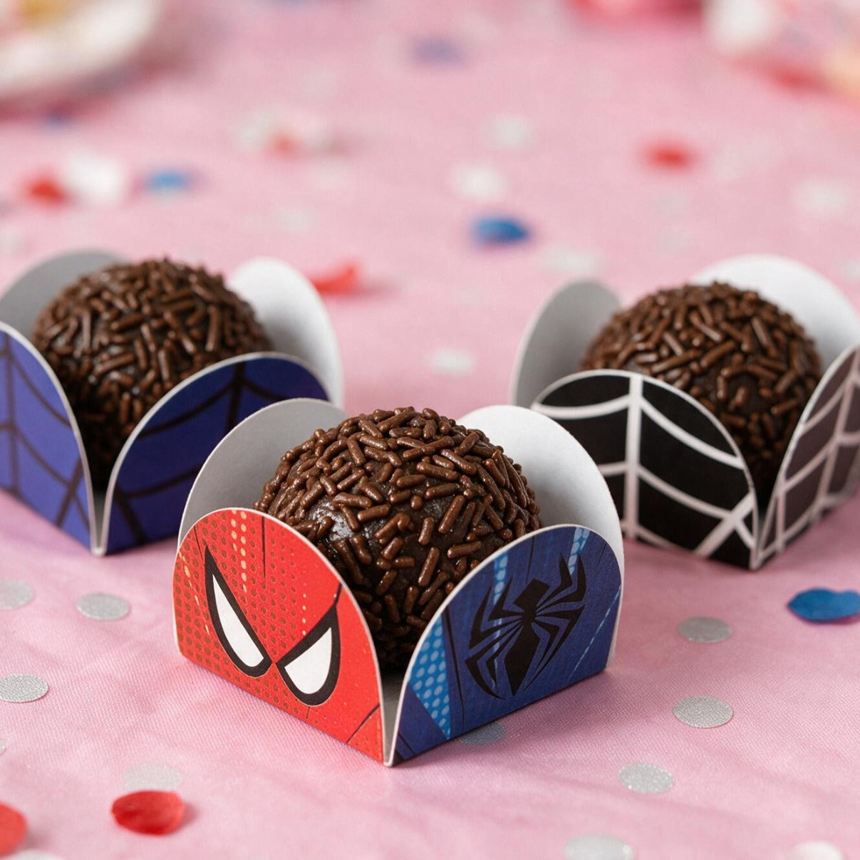 FORMINHA PÉTALA 3x3 - HOMEM ARANHA