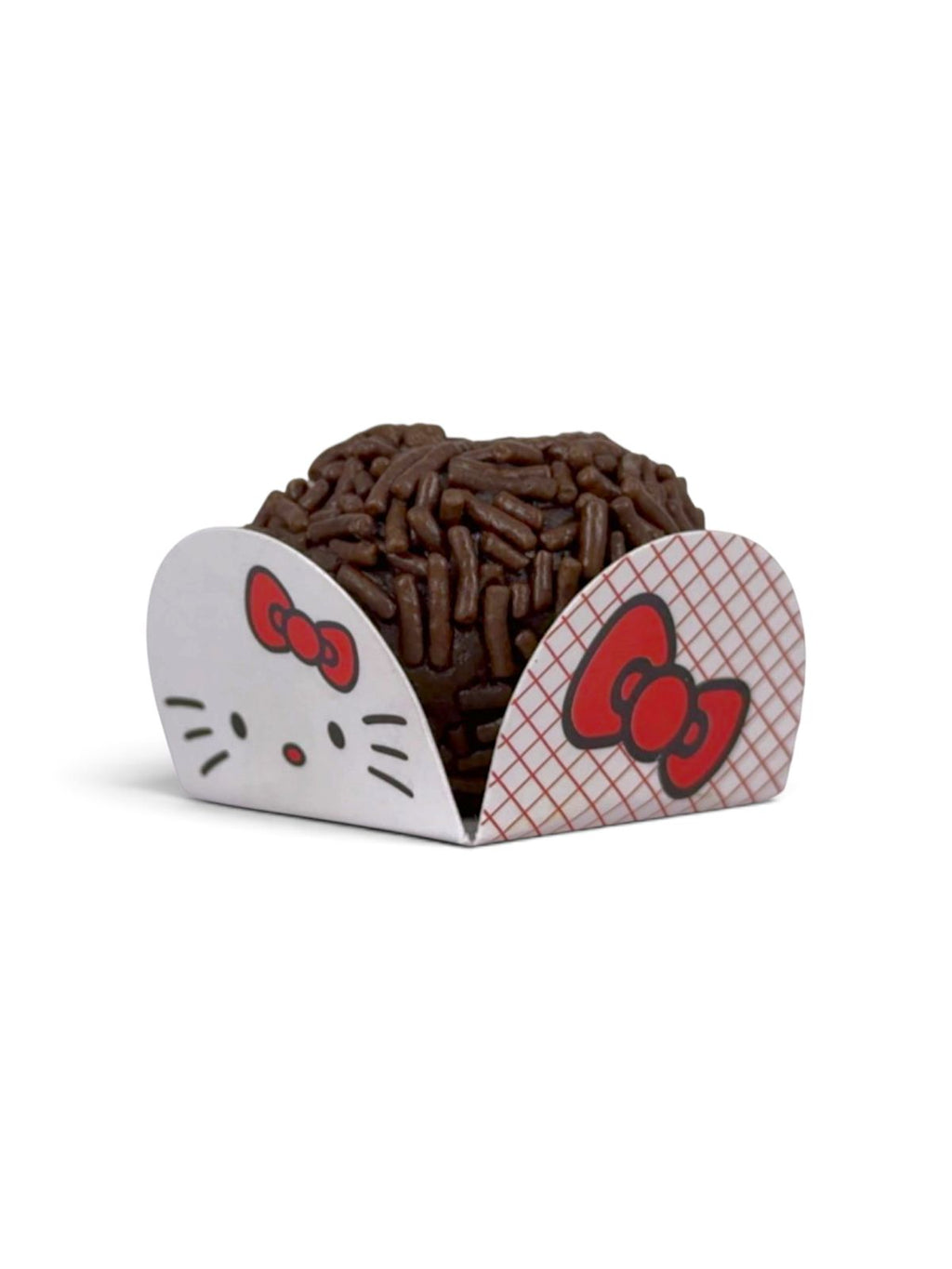 FORMINHA PARA BRIGADEIRO 3X3 - HELLO KITTY | 100 UNIDADES