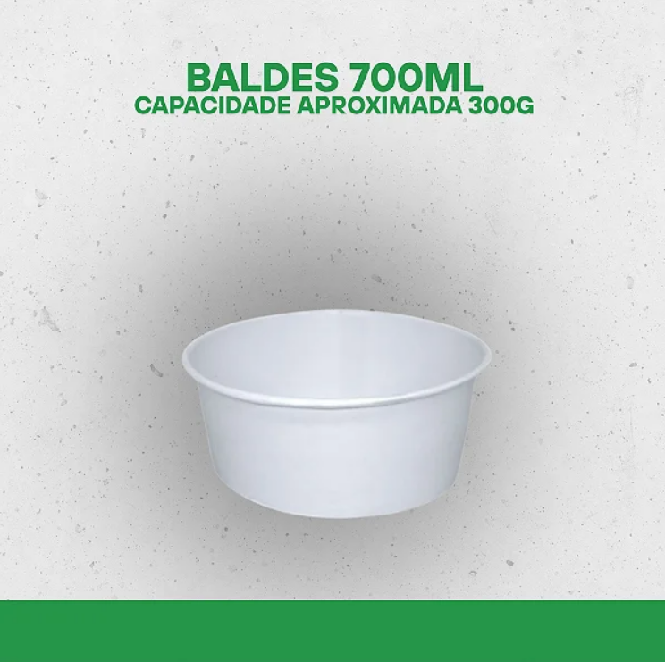 BALDES BRANCOS - DIVERSAS LITRAGENS