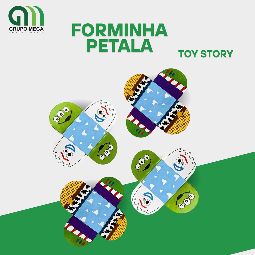 FORMINHA PARA BRIGADEIRO 3x3 - TOY STORY | 50 UNIDADES