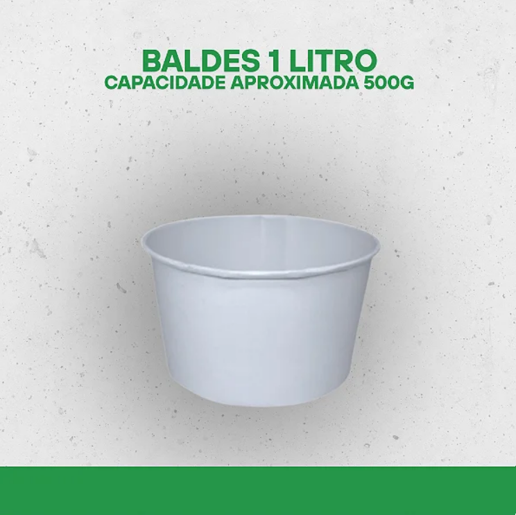 BALDES BRANCOS - DIVERSAS LITRAGENS