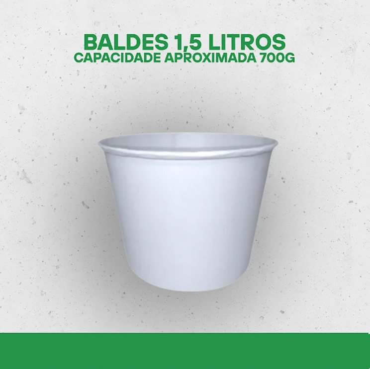 BALDES BRANCOS - DIVERSAS LITRAGENS