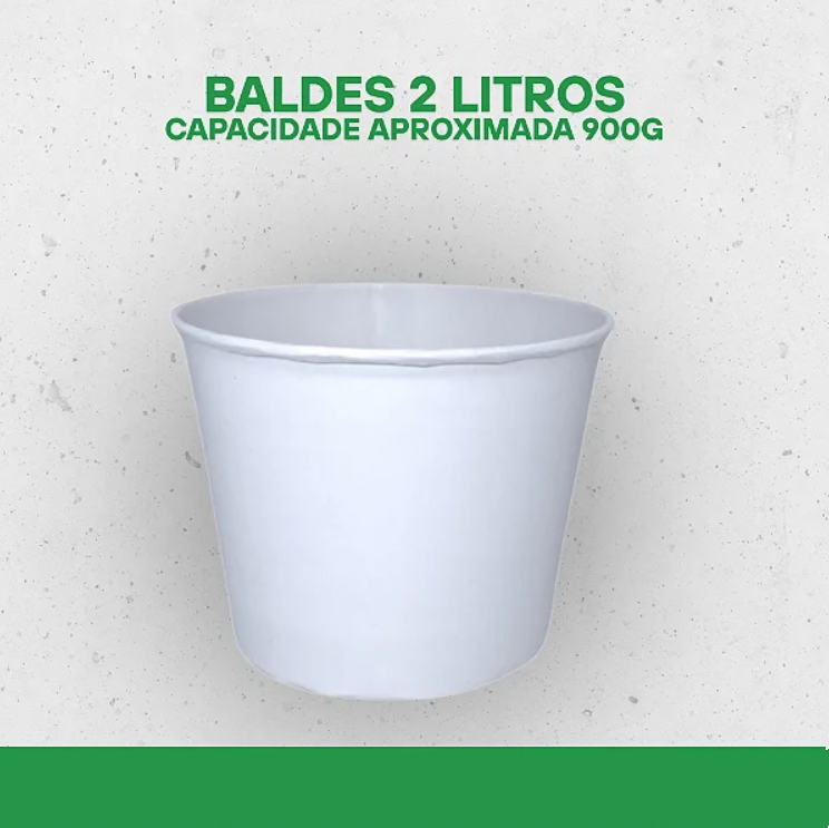 BALDES BRANCOS - DIVERSAS LITRAGENS