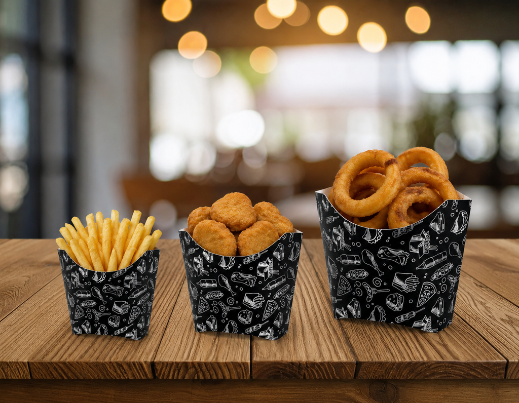 PACK PARA BATATA FRITA - 25 UNIDADES