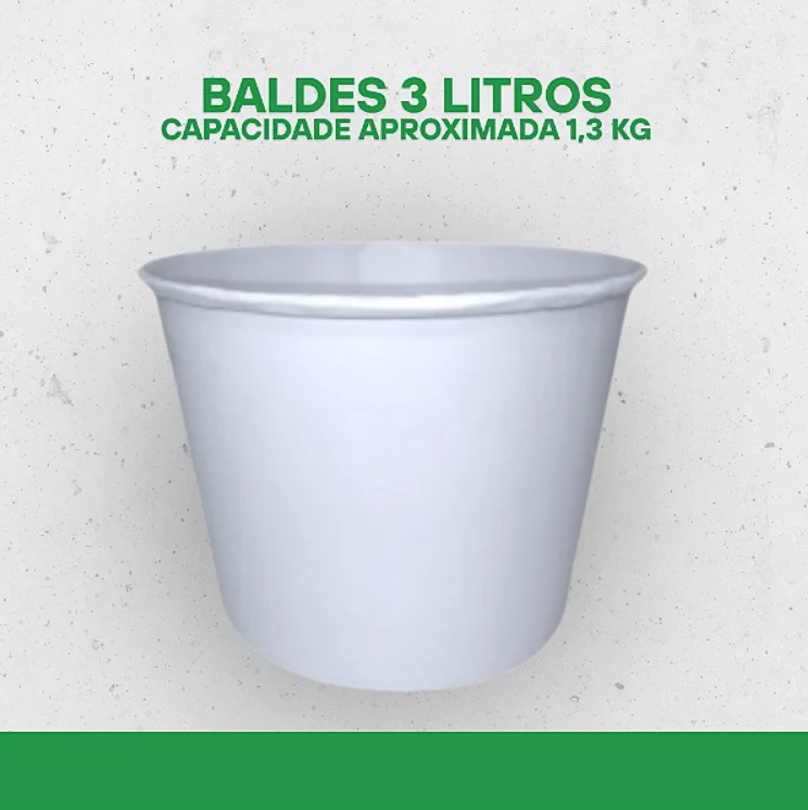 BALDES BRANCOS - DIVERSAS LITRAGENS