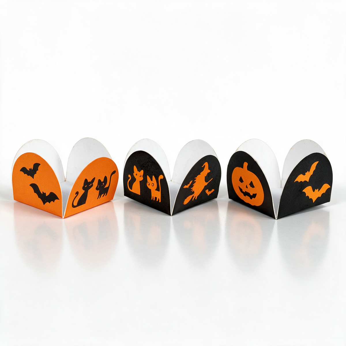 FORMINHA PARA BRIGADEIRO 3X3 - HALLOWEEN | 50 UNIDADES
