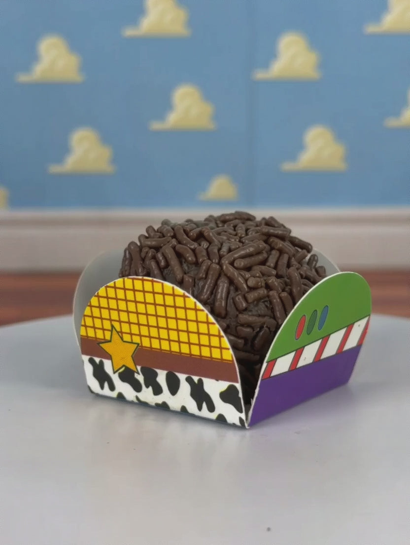 FORMINHA PARA BRIGADEIRO 3x3 - TOY STORY | 50 UNIDADES